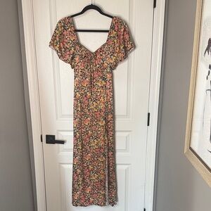 Topshop Multicolor Floral Maxi Dress